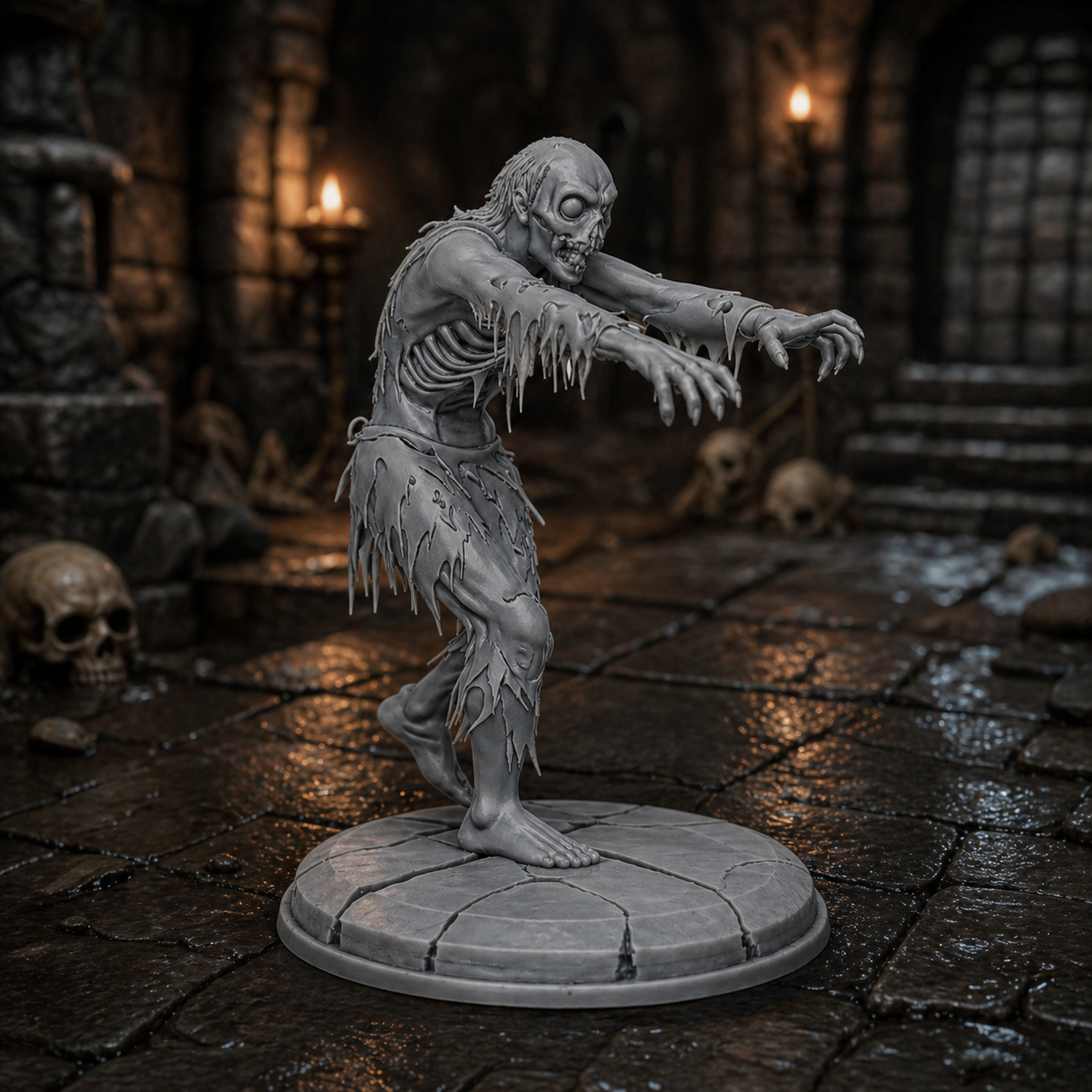 Zombie Cimitero In-Game